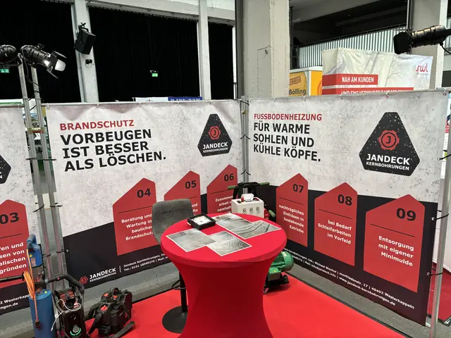 Unser Messestand – Jandeck Kernbohrungen