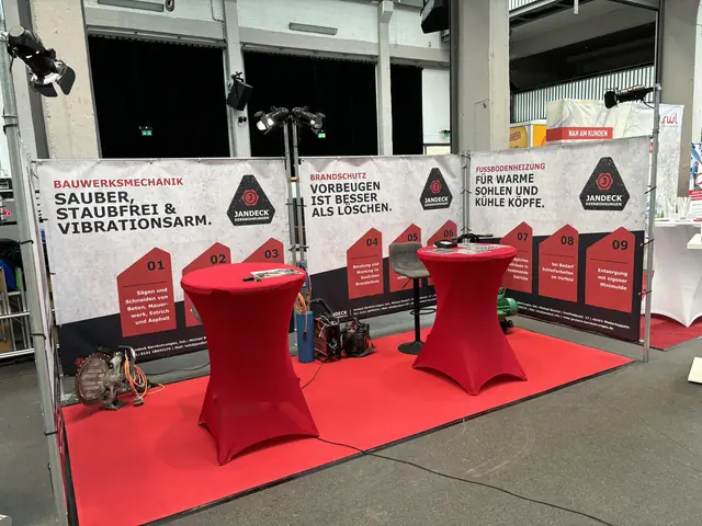 Unser Messestand – Jandeck Kernbohrungen