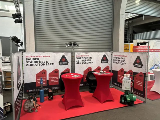Unser Messestand – Jandeck Kernbohrungen
